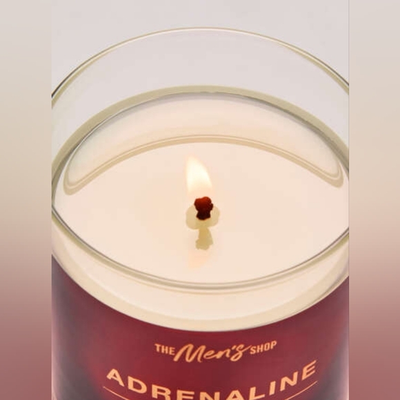 Bath & Body Works Men's Adrenaline Single Wick Candle 8oz NEW - Picture 3 of 5